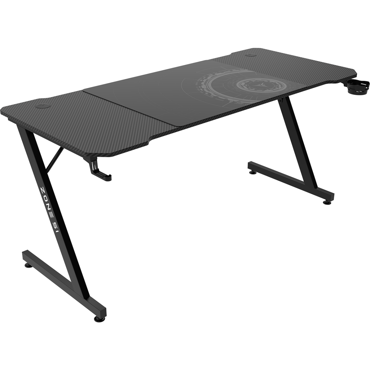 Игровой стол ZONE 51 TRINE 160x70 Black - Z51-T67-BK