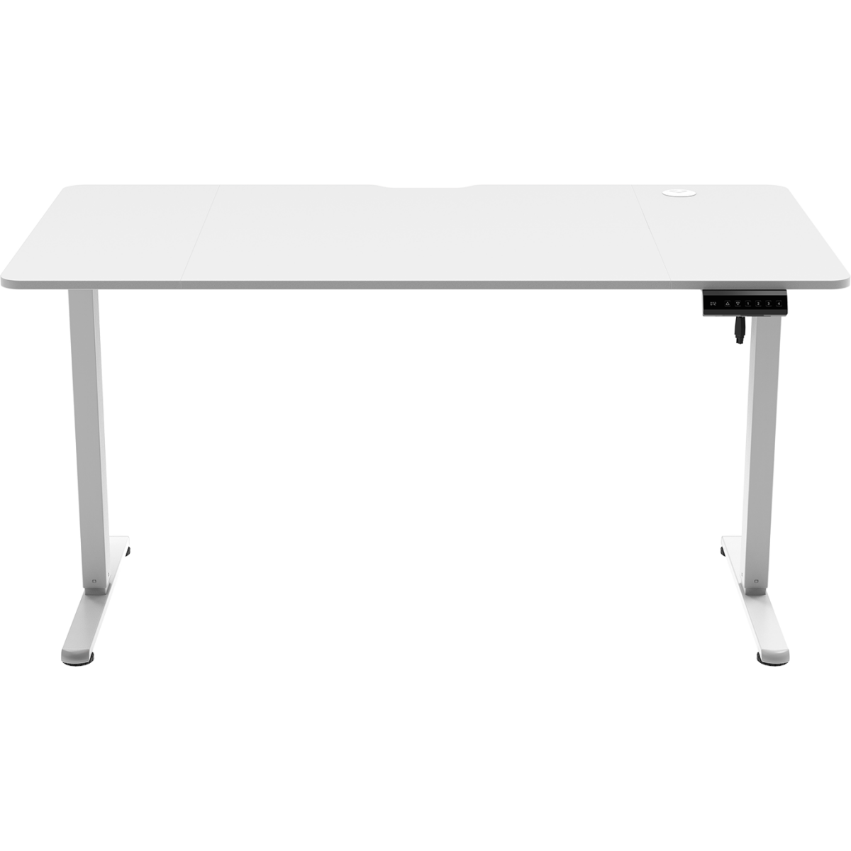 Компьютерный стол ZONE 51 e-Freeflow 140x75 White - Z51-FLD-FFL-WH4 - фото 2