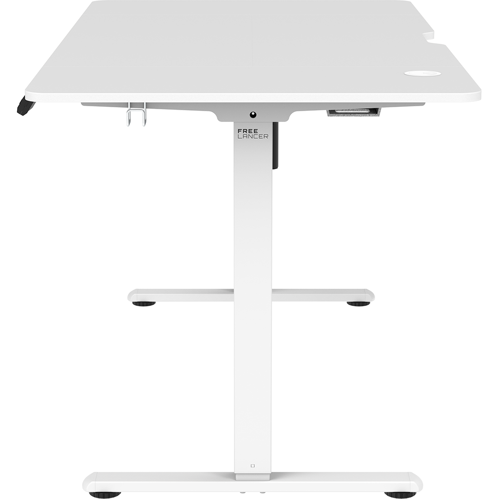 Компьютерный стол ZONE 51 e-Freeflow 140x75 White - Z51-FLD-FFL-WH4 - фото 5