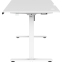 Компьютерный стол ZONE 51 e-Freeflow 140x75 White - Z51-FLD-FFL-WH4 - фото 5