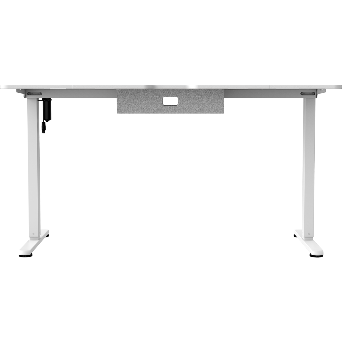 Компьютерный стол ZONE 51 e-Freeflow 140x75 White - Z51-FLD-FFL-WH4 - фото 6