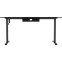 Компьютерный стол ZONE 51 e-Freeflow 160x75 Black - Z51-FLD-FFL-BK6 - фото 6