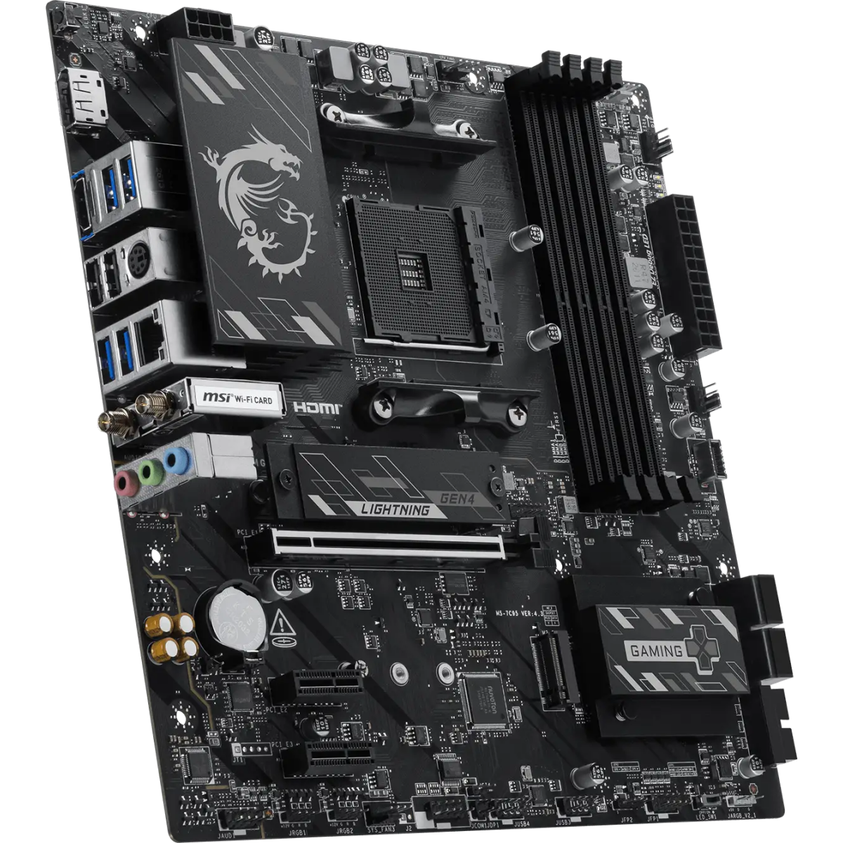 Материнская плата MSI B550M GAMING PLUS WIFI6E - фото 3
