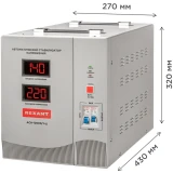 Стабилизатор напряжения Rexant АСН-12000/1-Ц (11-5008)