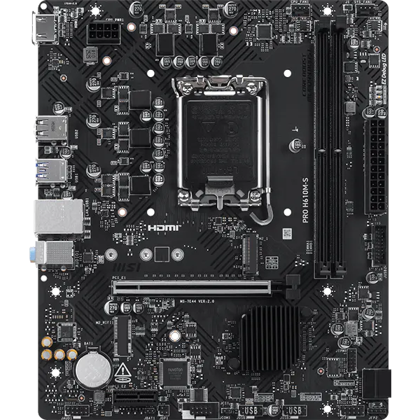 Материнская плата MSI PRO H610M-S