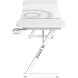 Компьютерный стол ZONE 51 TRINE 140 White (Z51-T4N-WH)