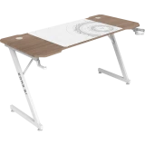 Компьютерный стол ZONE 51 TRINE 140 Wood/White (Z51-T4N-WD)