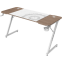 Компьютерный стол ZONE 51 TRINE 140 Wood/White - Z51-T4N-WD - фото 3