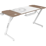 Компьютерный стол ZONE 51 TRINE 140 Wood/White (Z51-T4N-WD)