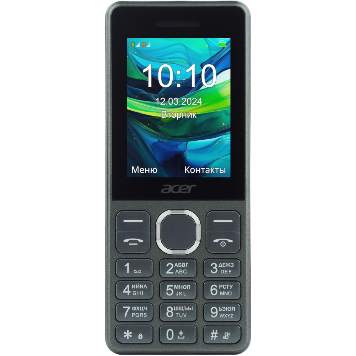 Телефон Acer Disco DS24 Dark Grey - GP.OTH11.06N