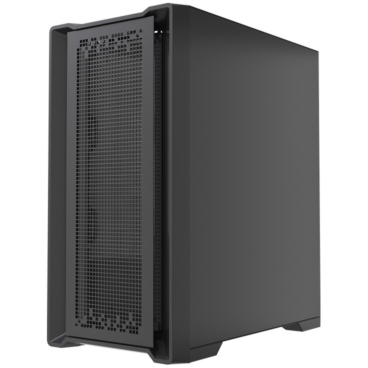 ..... Корпус Powercase ByteFlow Micro NF Black, царапина на лицевой панели - CAMBNF-F0 - фото 3