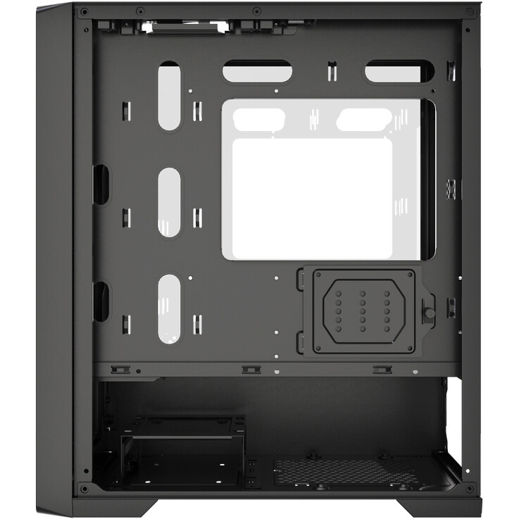 ..... Корпус Powercase ByteFlow Micro NF Black, царапина на лицевой панели - CAMBNF-F0 - фото 6