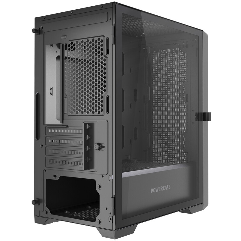 ..... Корпус Powercase ByteFlow Micro NF Black, царапина на лицевой панели - CAMBNF-F0 - фото 7
