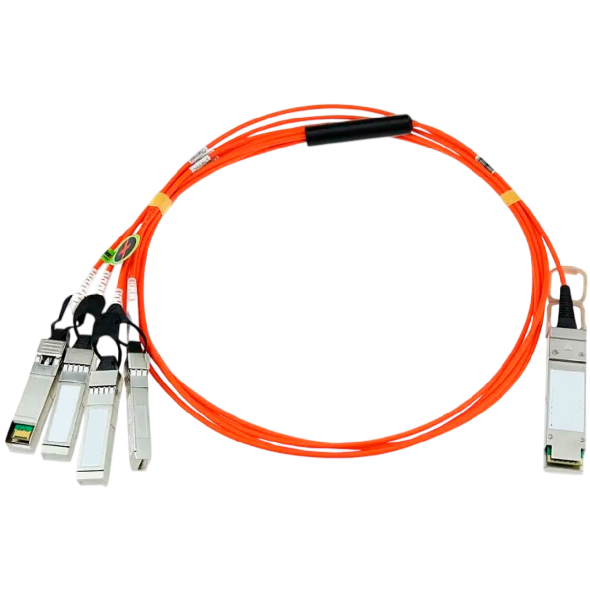 Кабель QSFP+ FIBO-TELECOM FT-Q40-4S10-AOC5m, 5м