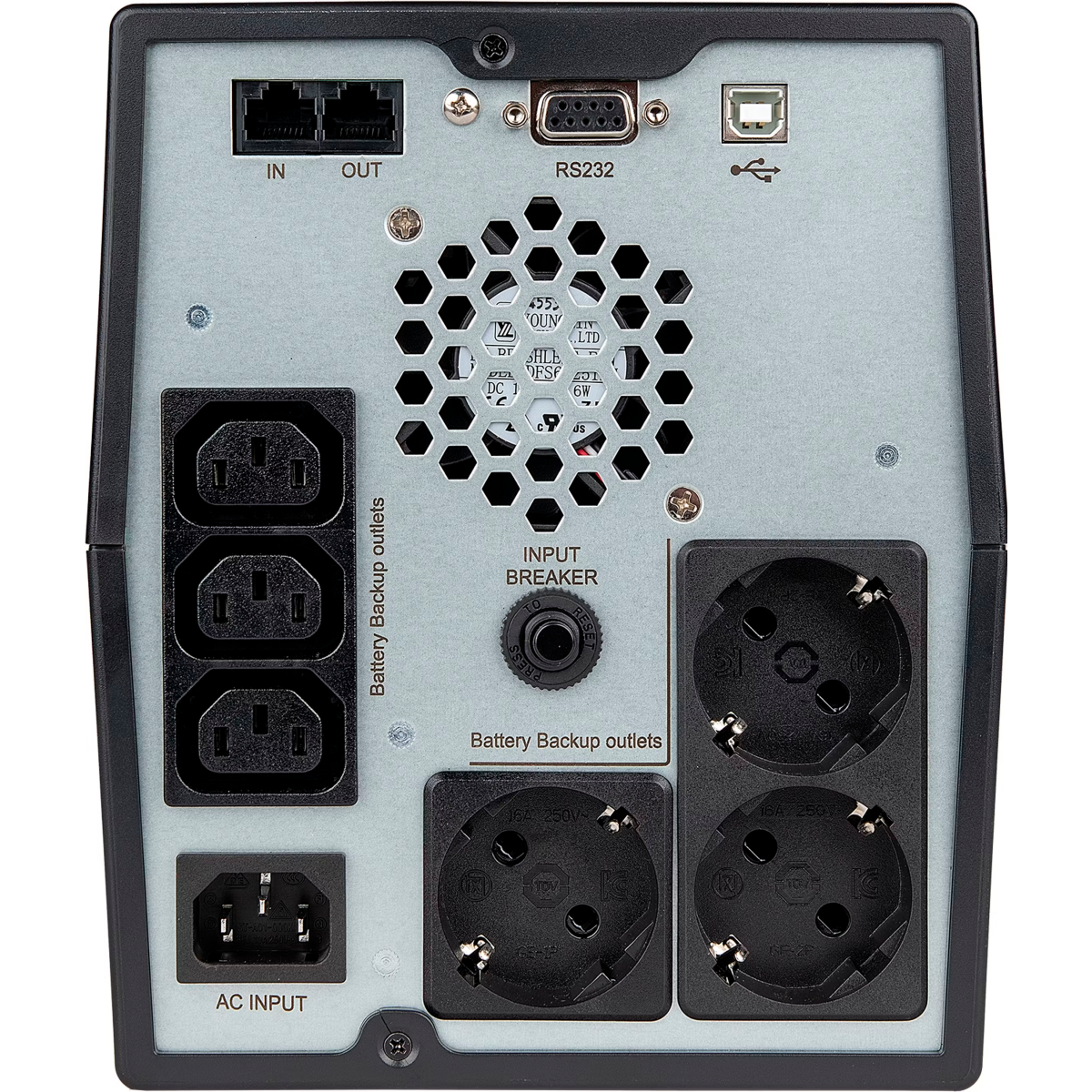 ИБП SMARTWATT UNI PRO LCD 1000 - 3703020480003 - фото 4