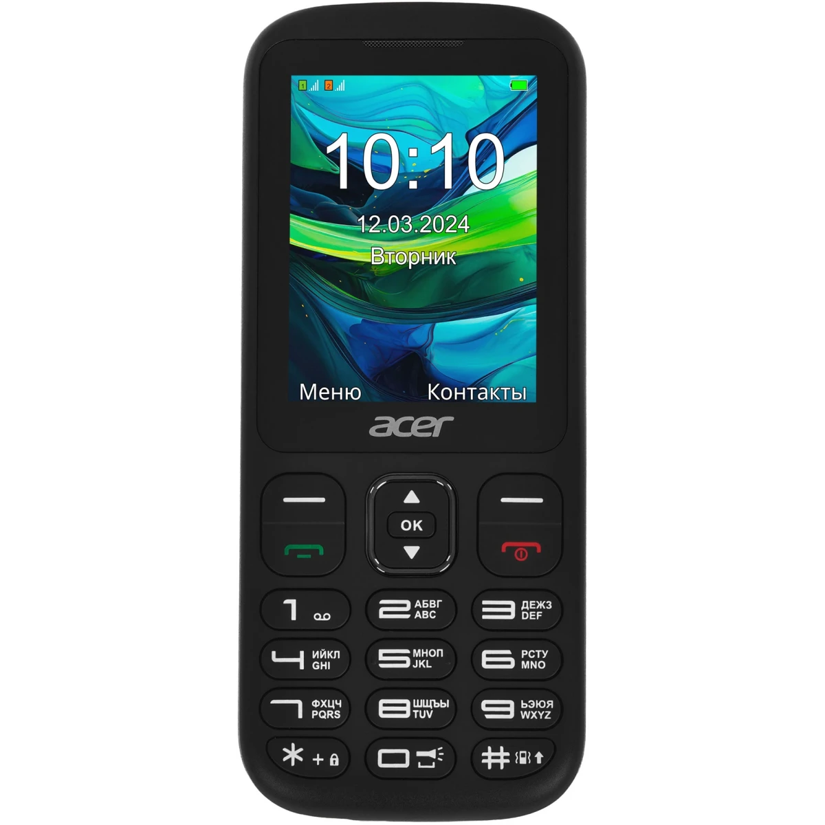 Телефон Acer Jive JV24 Black - GP.OTH11.06K