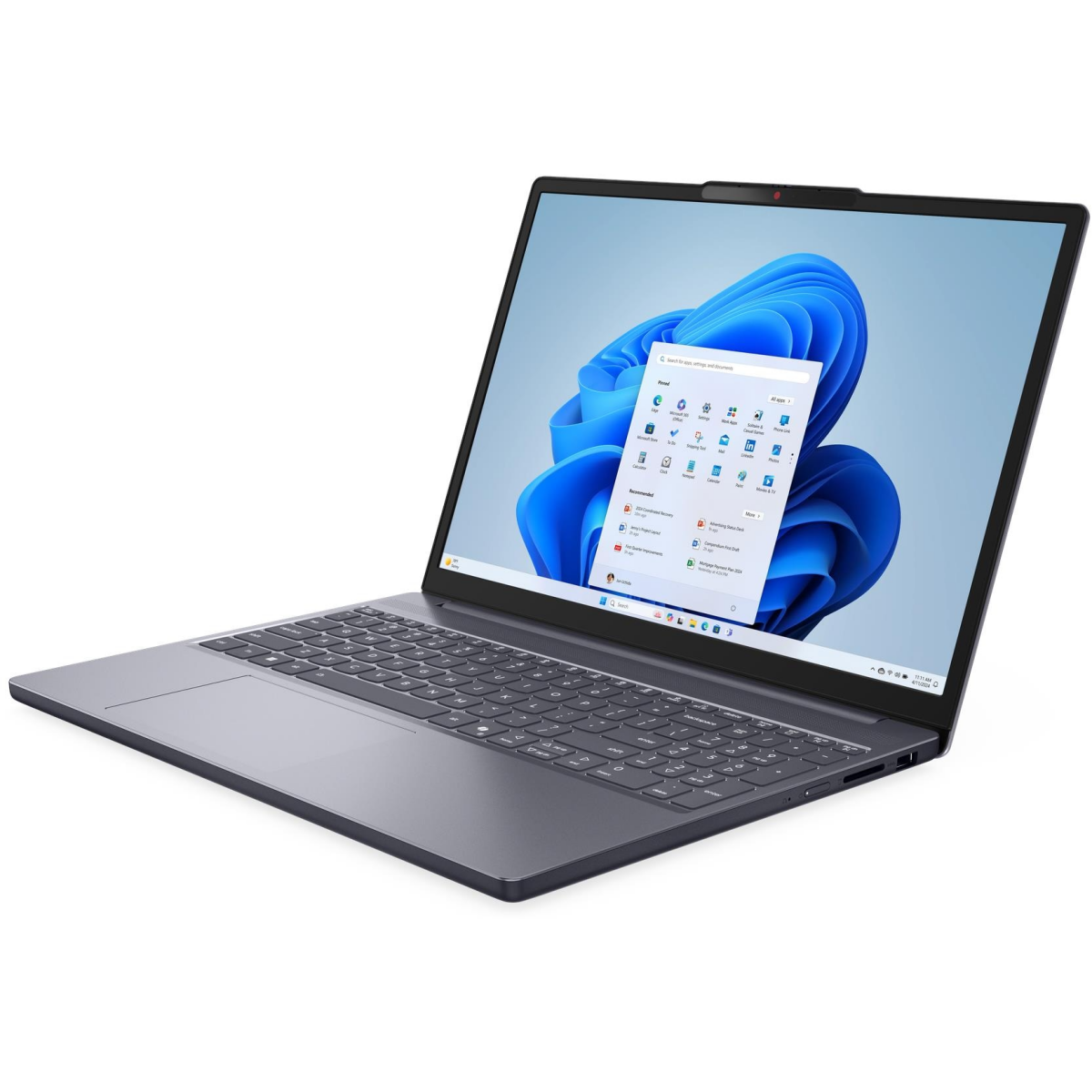 Ноутбук Lenovo IdeaPad Slim 3 15IRH10R Luna Grey (83K4005WPS) - фото 3