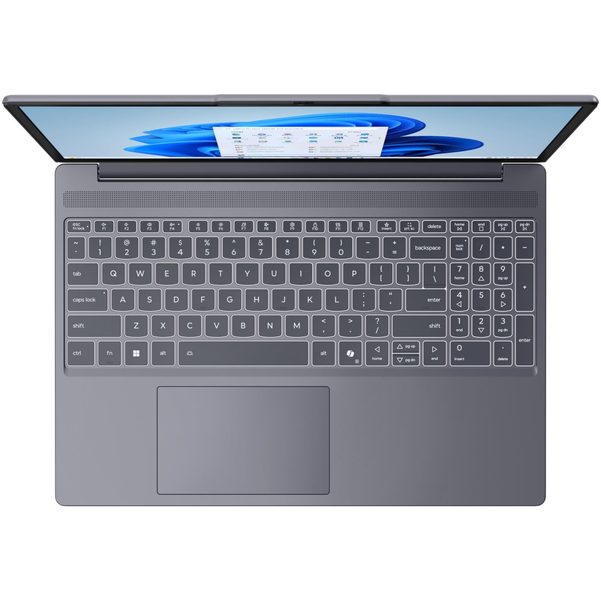 Ноутбук Lenovo IdeaPad Slim 3 15IRH10R Luna Grey (83K4005WPS) - фото 4