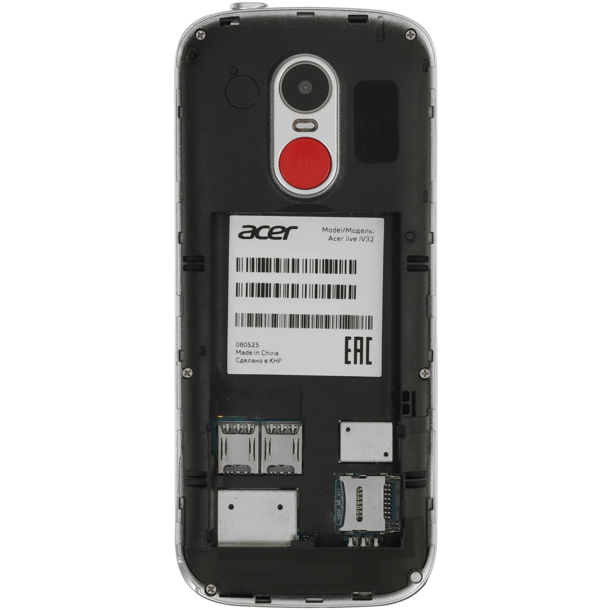 Телефон Acer Jive JV32 Black - GP.OTH11.06J - фото 8