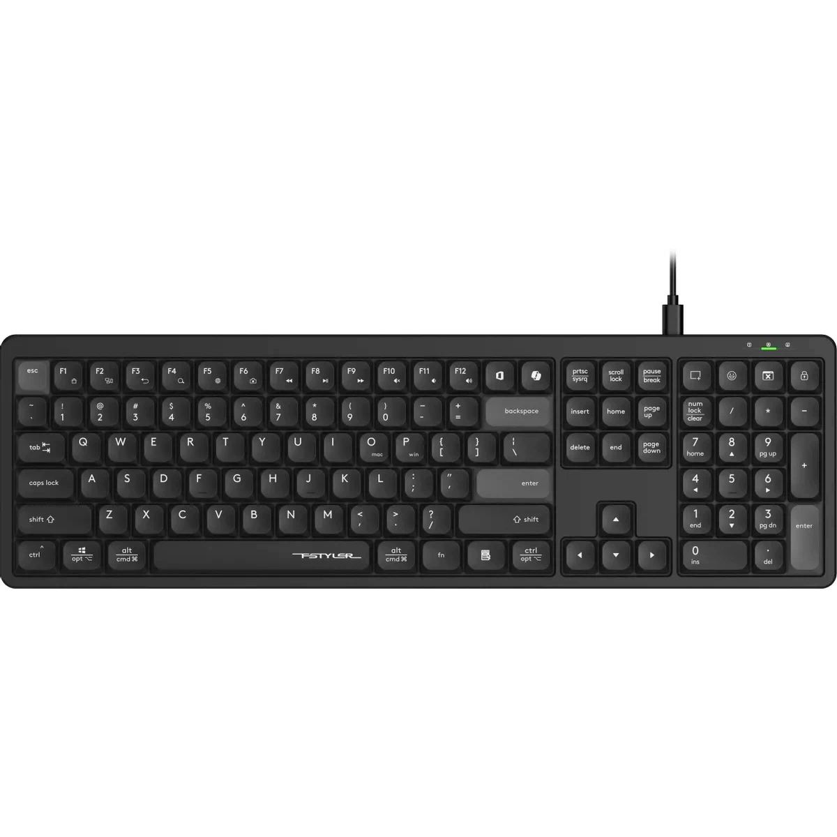 Клавиатура A4Tech Fstyler FX55 Black