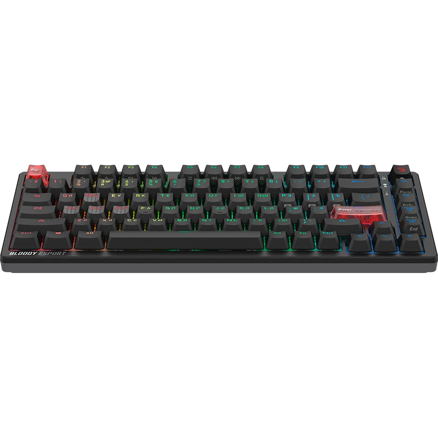 Клавиатура Bloody MS76 Sports Black - фото 2