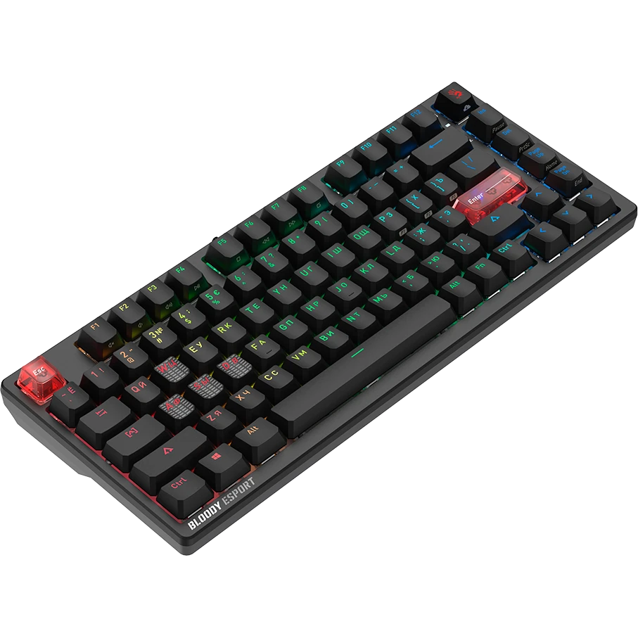 Клавиатура Bloody MS76 Sports Black - фото 3