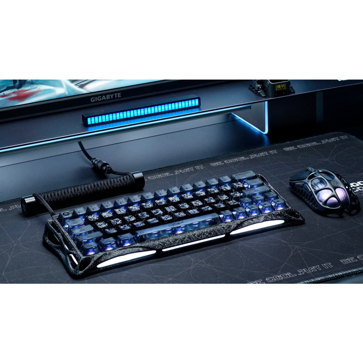Клавиатура Gravastar Mercury V60 Pro CyberFrost Black - Mercury V60Pro - фото 7