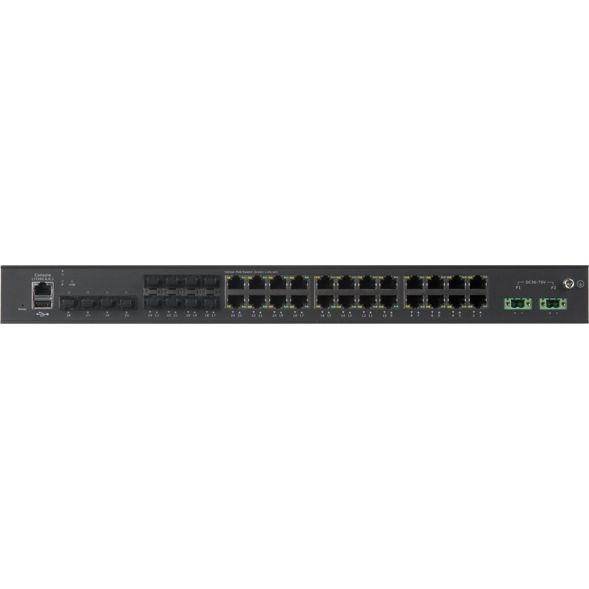 Коммутатор (свитч) NIKOMAX GL-SW-G208-16P8S4ST-I(BT) - фото 2