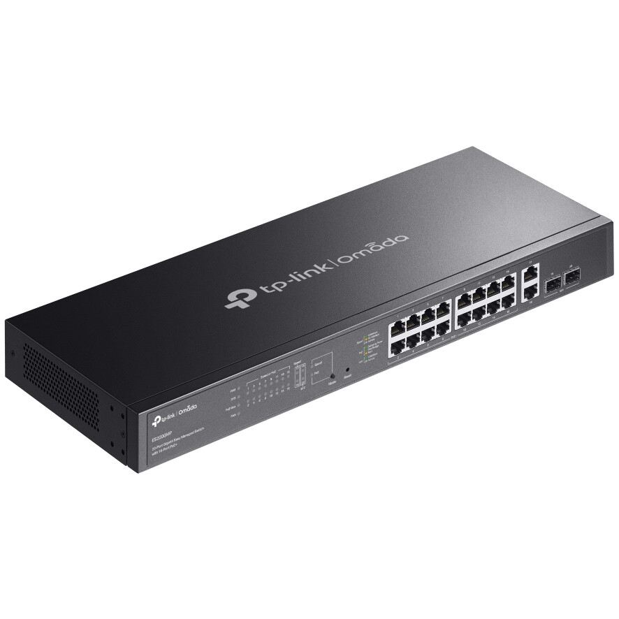 Коммутатор (свитч) TP-Link Omada ES220GMP - фото 4