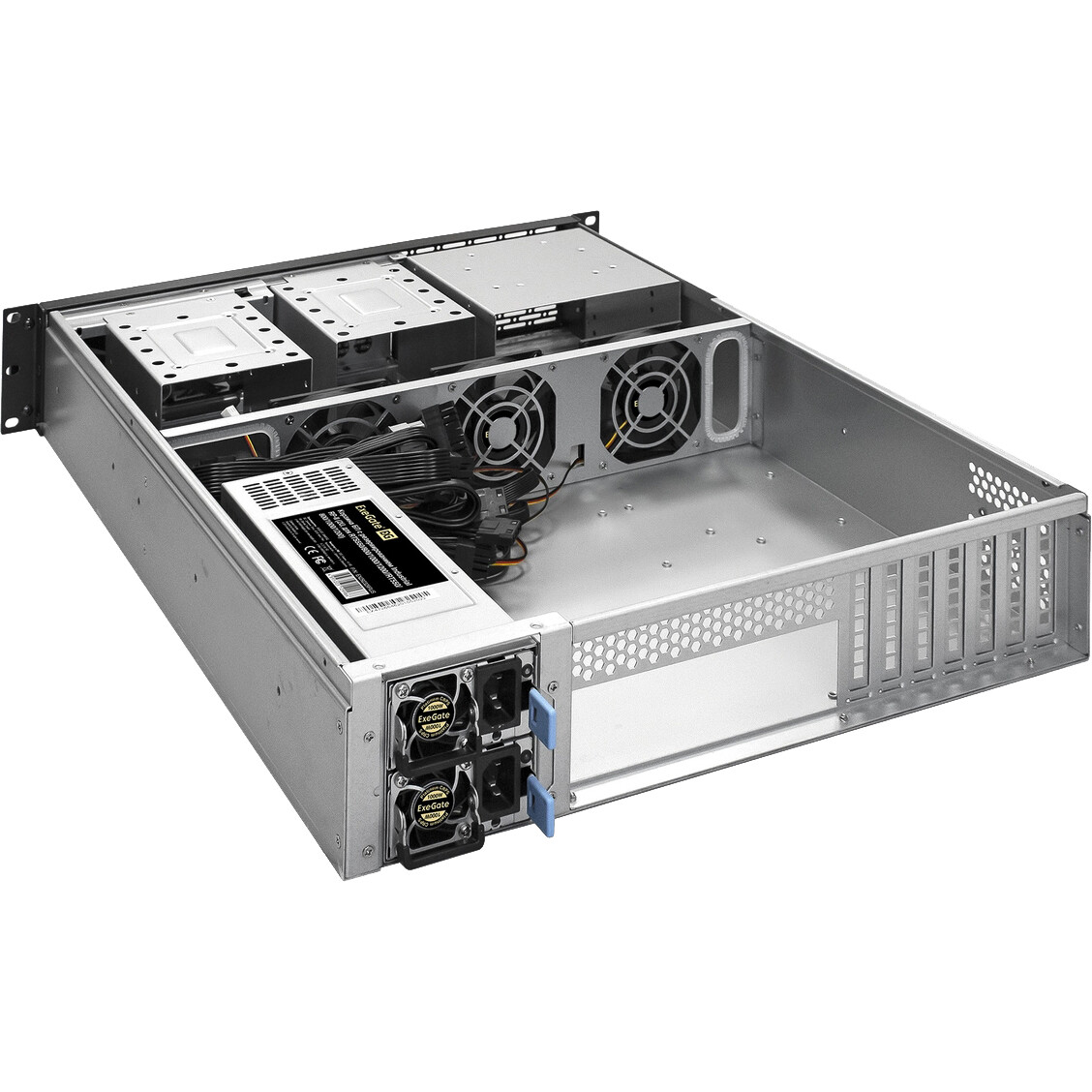 Серверный корпус ExeGate Pro 2U550-06/2U2088/Redundant 2x1600W - EX304276RUS - фото 4
