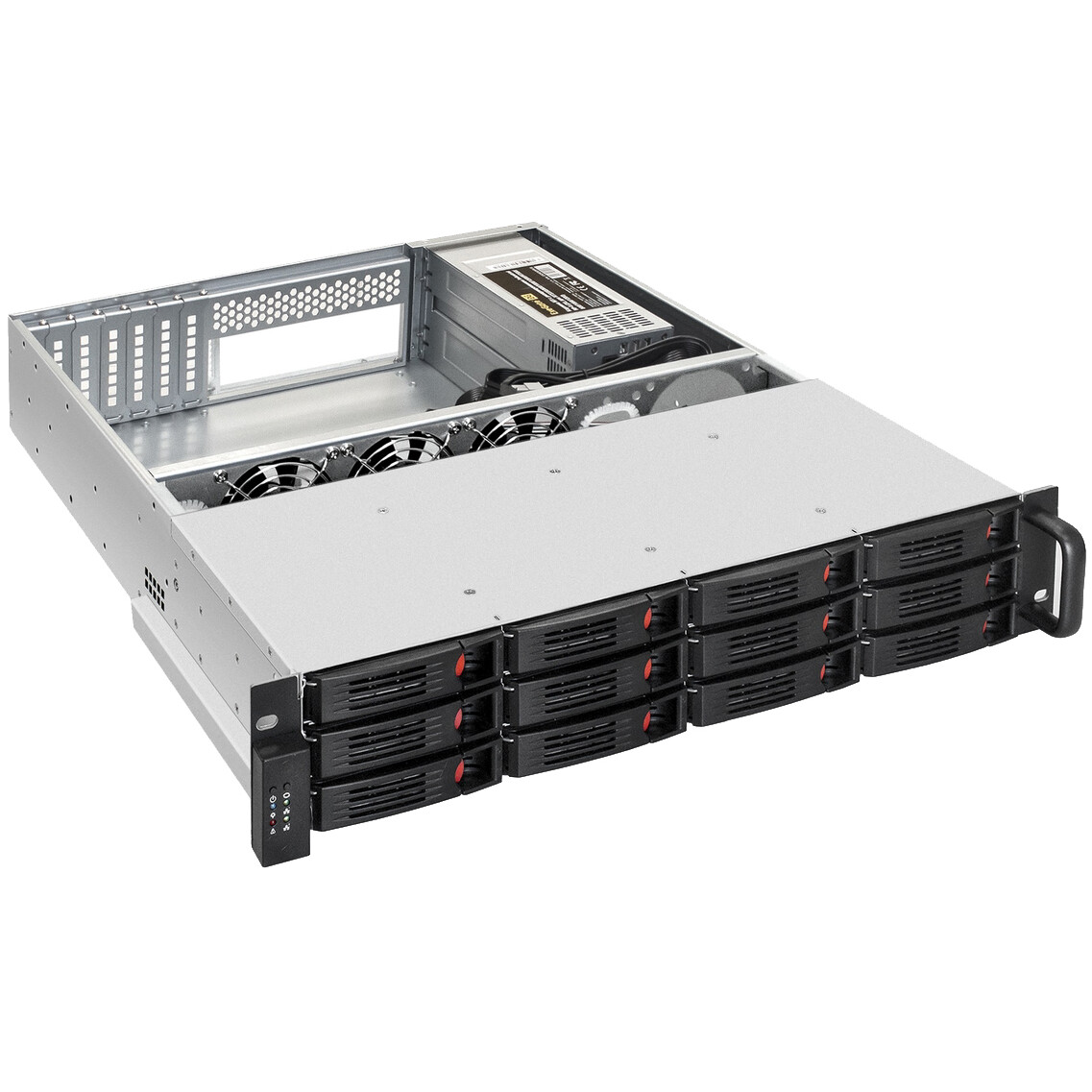 Серверный корпус ExeGate Pro 2U550-HS12/Redundant 2x550W - EX294271RUS - фото 2