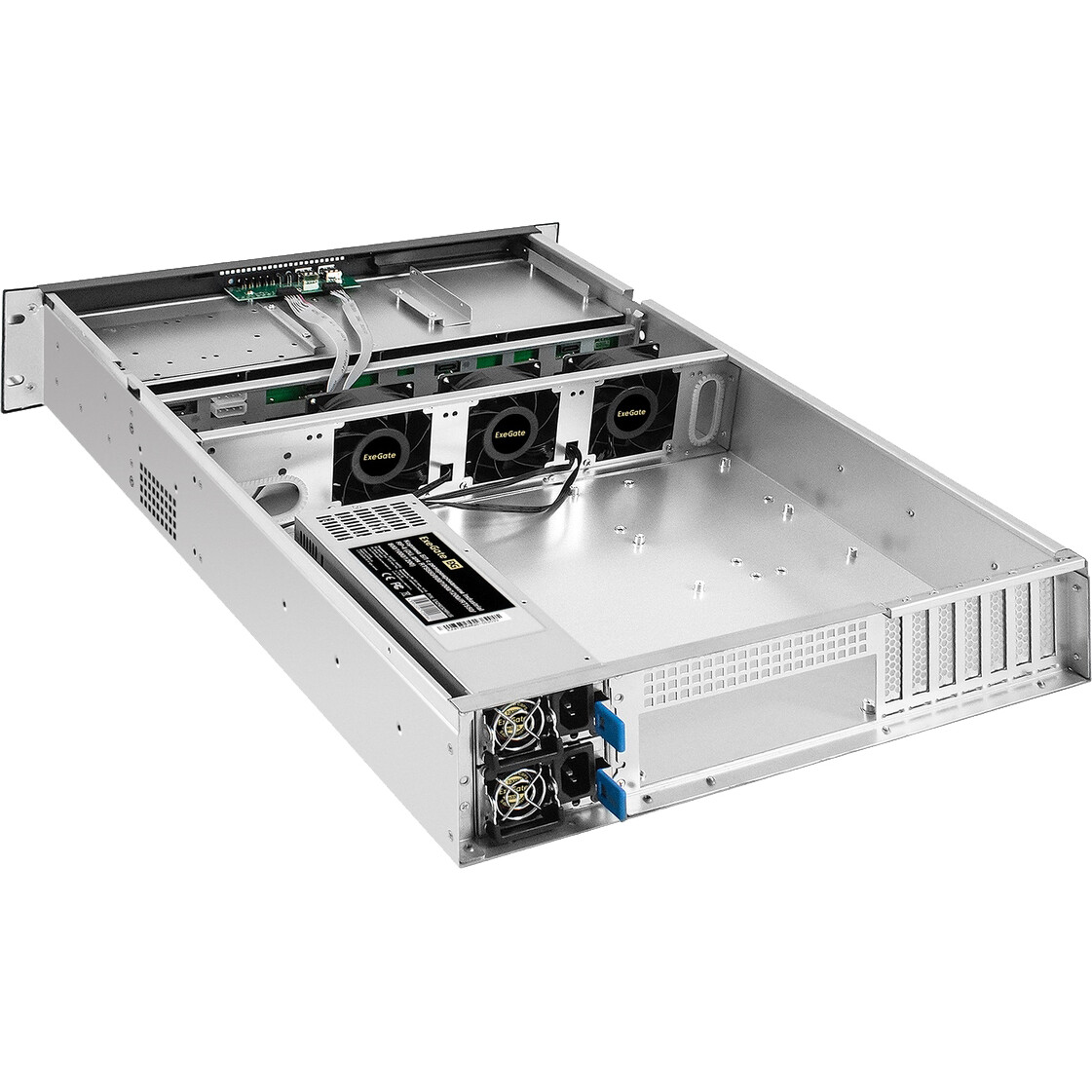 Серверный корпус ExeGate Pro 2U660-HS08/Redundant 2x1600W - EX304294RUS - фото 4