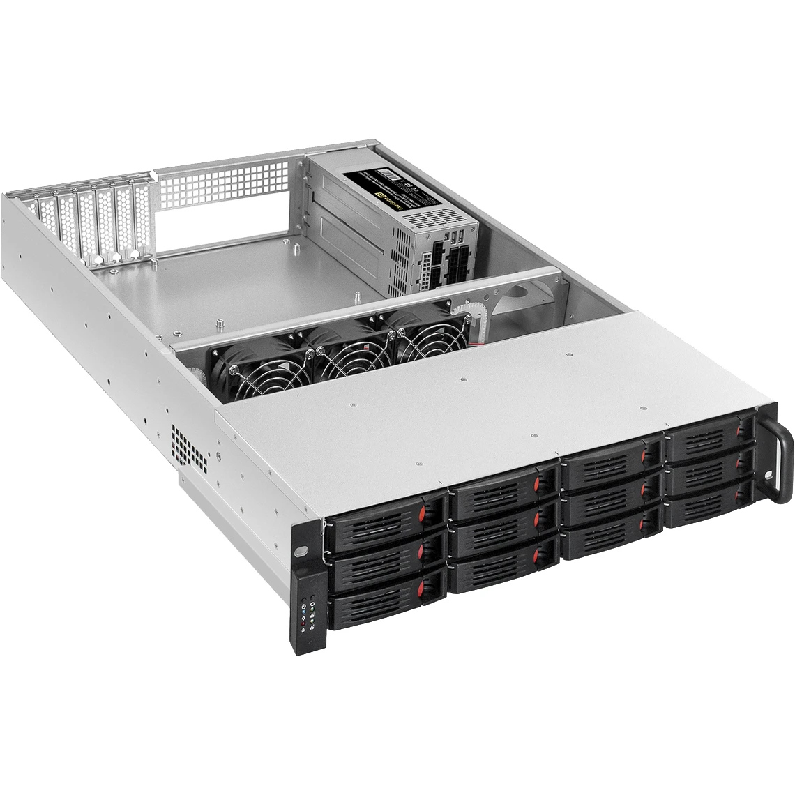 Серверный корпус ExeGate Pro 2U660-HS12/Redundant 2x1000W - EX294277RUS - фото 2