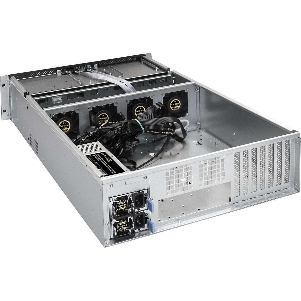 Серверный корпус ExeGate Pro 3U660-HS16/Redundant 2x2000W - EX304304RUS - фото 4