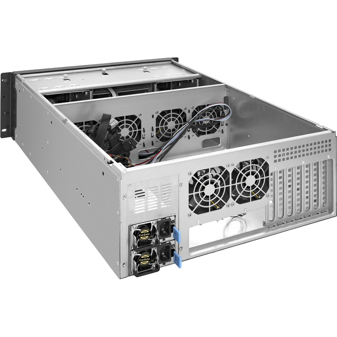 Серверный корпус ExeGate Pro 4U650-010/4U4139L/Redundant 2x1200W - EX293880RUS - фото 4
