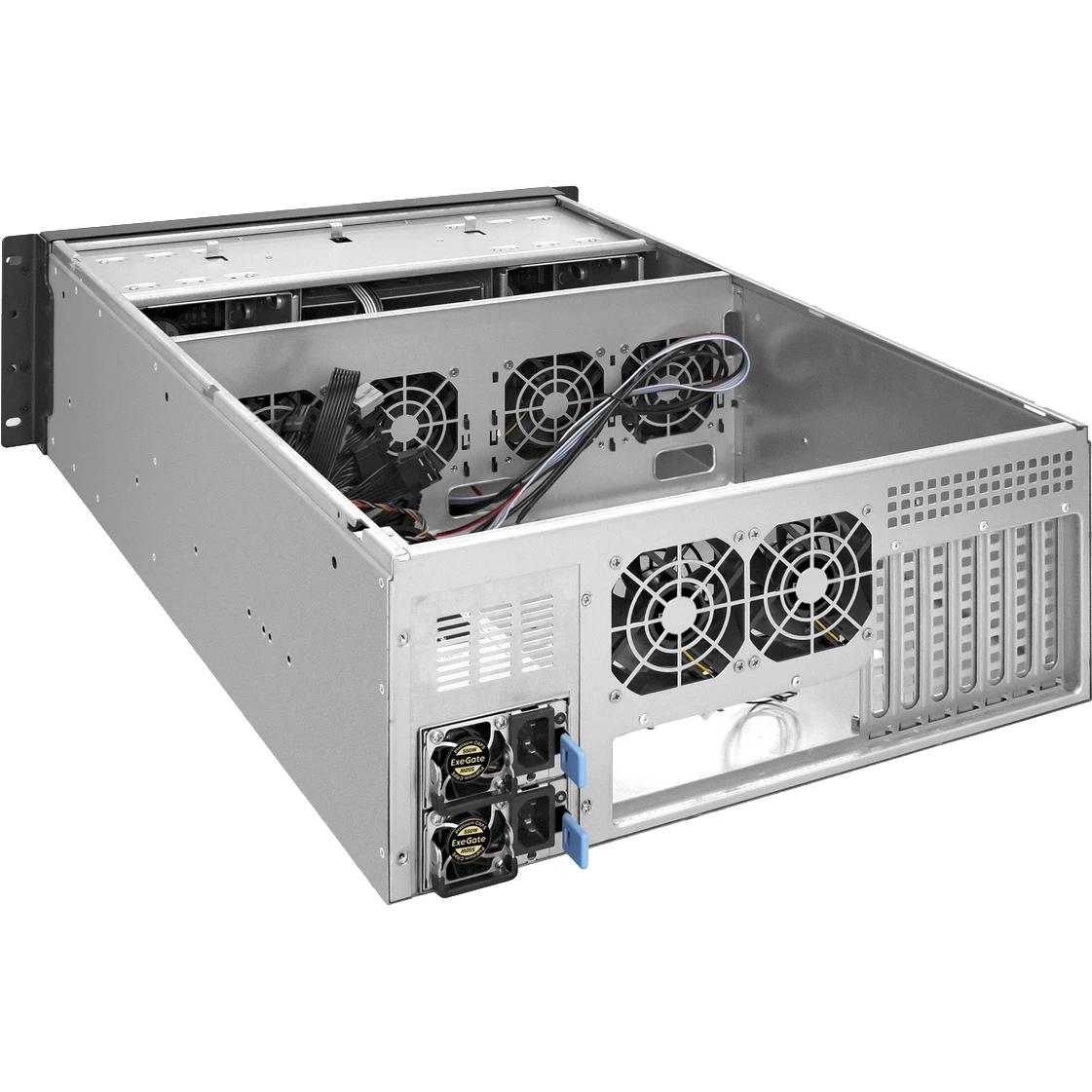 Серверный корпус ExeGate Pro 4U650-010/4U4139L/Redundant 2x1600W - EX304306RUS - фото 4