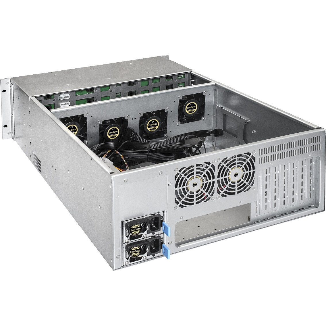 Серверный корпус ExeGate Pro 4U660-HS24/Redundant 2x2000W - EX304310RUS - фото 4