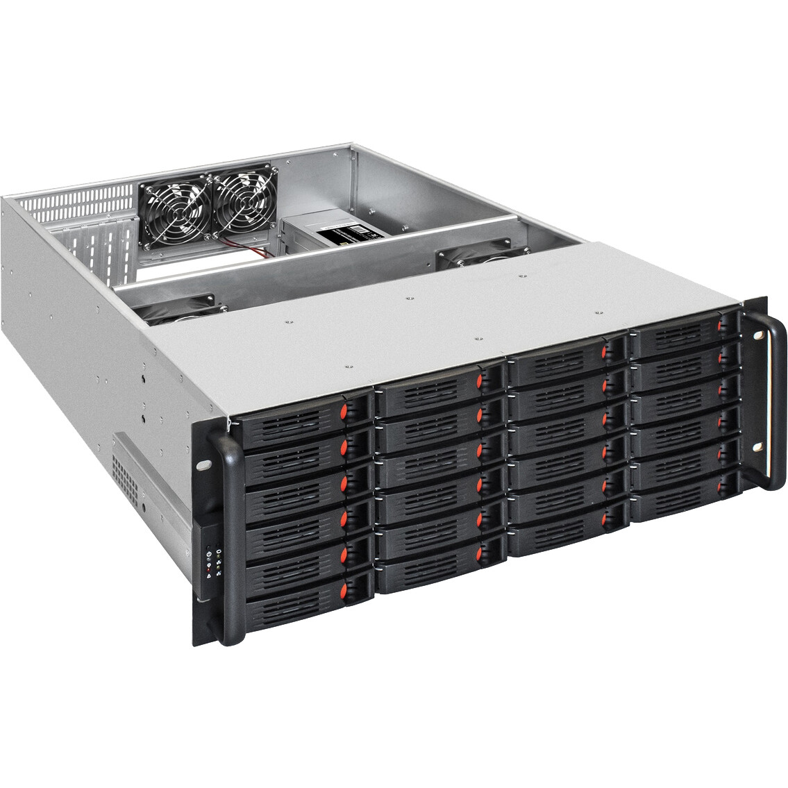 Серверный корпус ExeGate Pro 4U660-HS24/Redundant 2x1600W - EX304309RUS - фото 2