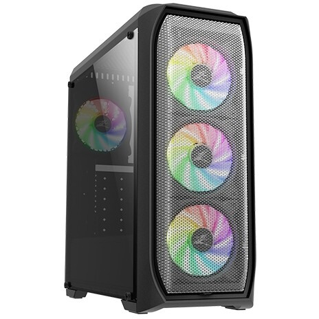 ..... Корпус Zalman N5 MF Black, вмятина на боковой крышке корпуса