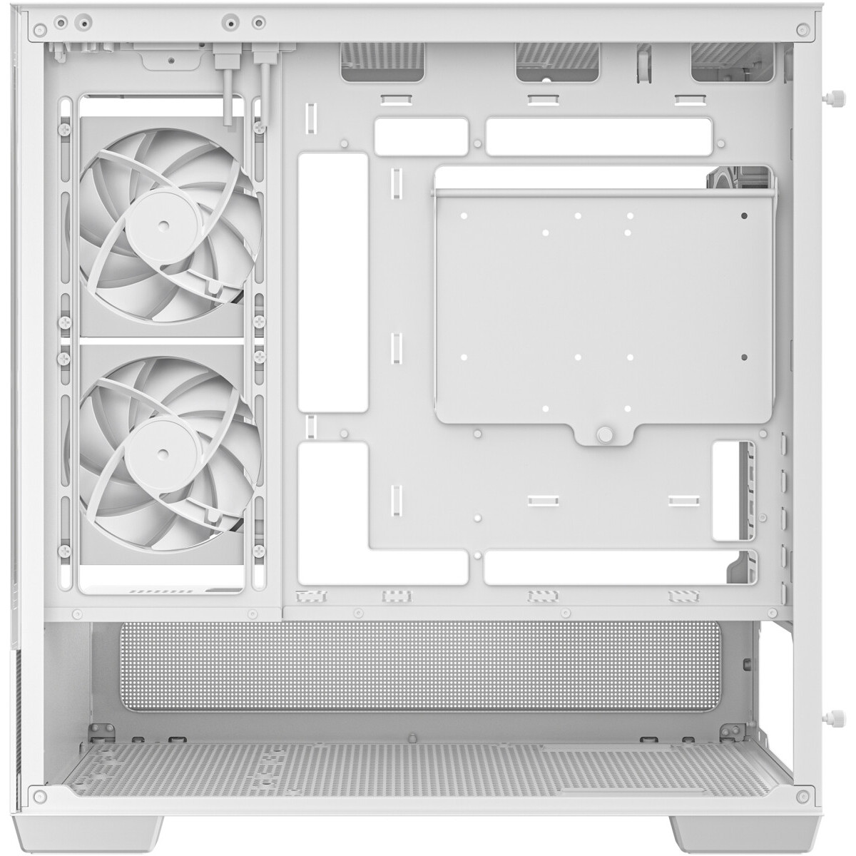 ..... Корпус DeepCool CG380 3F White, мятый угол корпуса - R-CG380-WHAGM3-G - фото 8