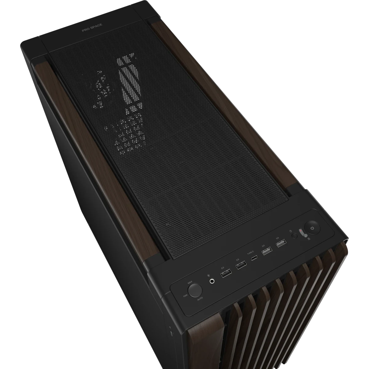 Корпус ASUS ProArt PA602 Wood Edition Metal Panel Modern Black - 90DC00J0-B09040 - фото 6
