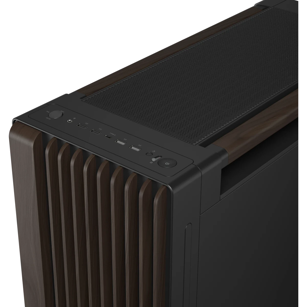 Корпус ASUS ProArt PA602 Wood Edition Metal Panel Modern Black - 90DC00J0-B09040 - фото 11