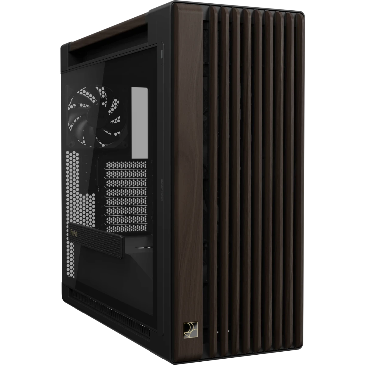 Корпус ASUS ProArt PA602 Wood Edition Tempered Glass Panel Modern Black - 90DC00J0-B09030 - фото 2