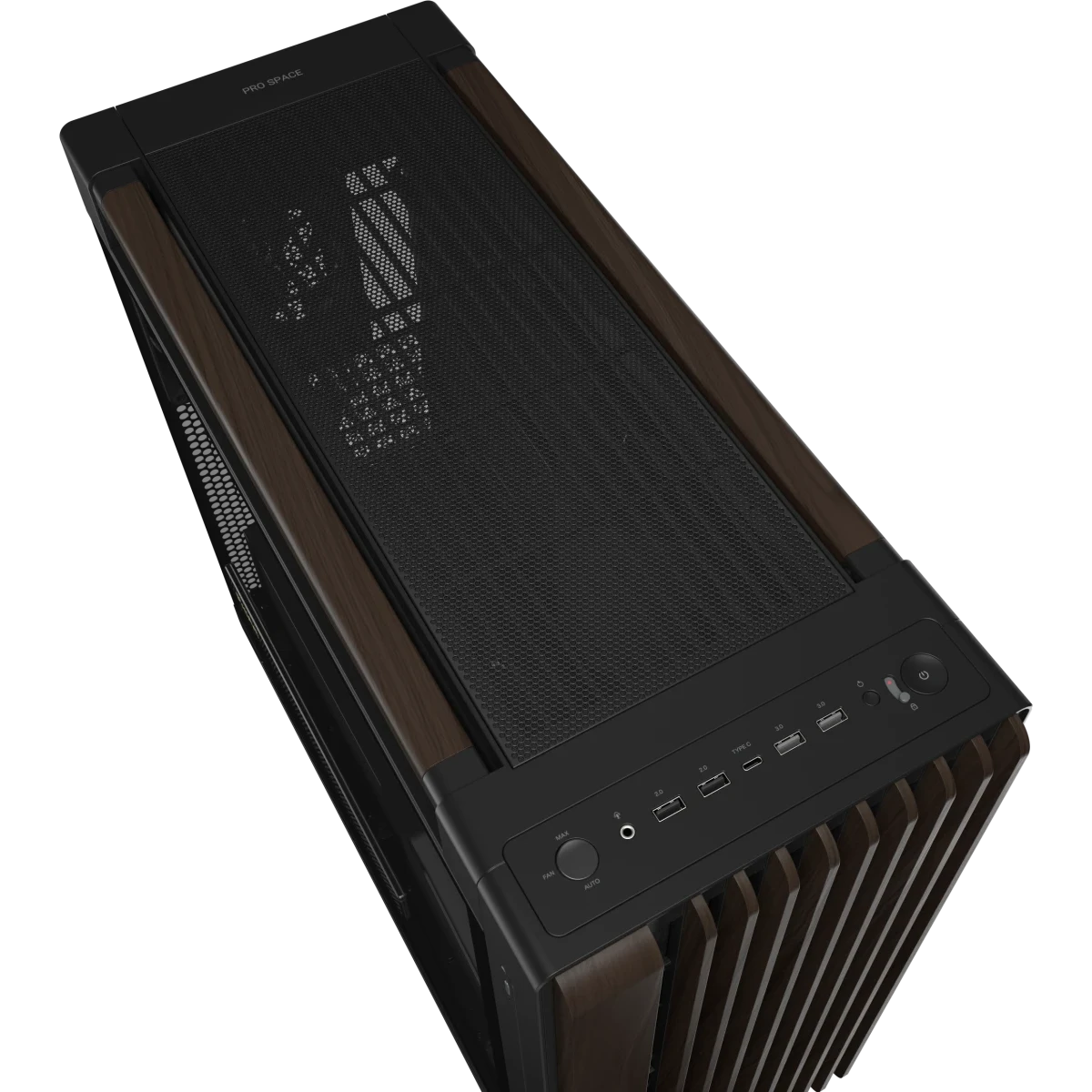 Корпус ASUS ProArt PA602 Wood Edition Tempered Glass Panel Modern Black - 90DC00J0-B09030 - фото 6