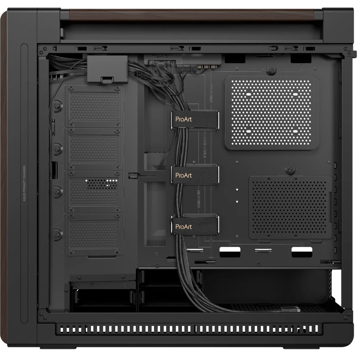 Корпус ASUS ProArt PA602 Wood Edition Tempered Glass Panel Modern Black - 90DC00J0-B09030 - фото 14