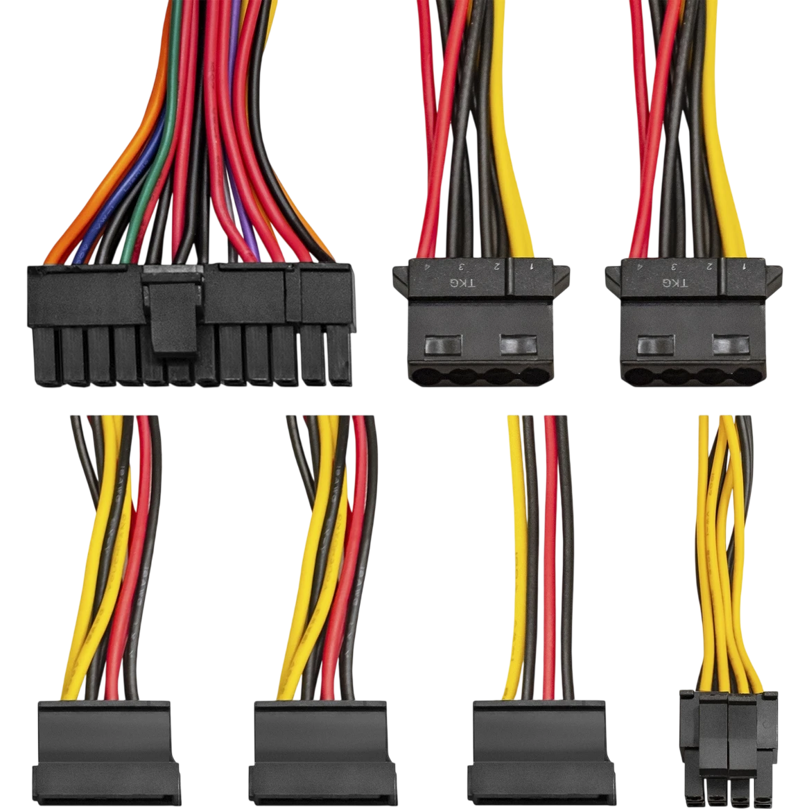 Блок питания 350W ExeGate F350S (EX301584RUS) - фото 7