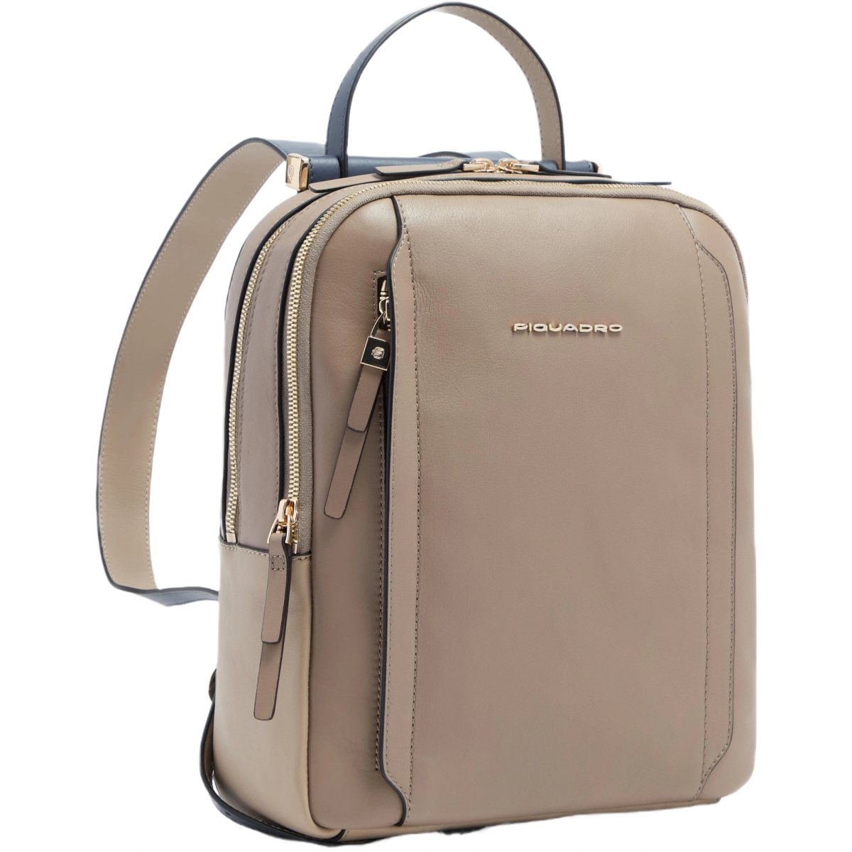 Рюкзак для ноутбука Piquadro Women’s Backpack Beige/Blue (CA5566W92/TOBLU) - фото 2