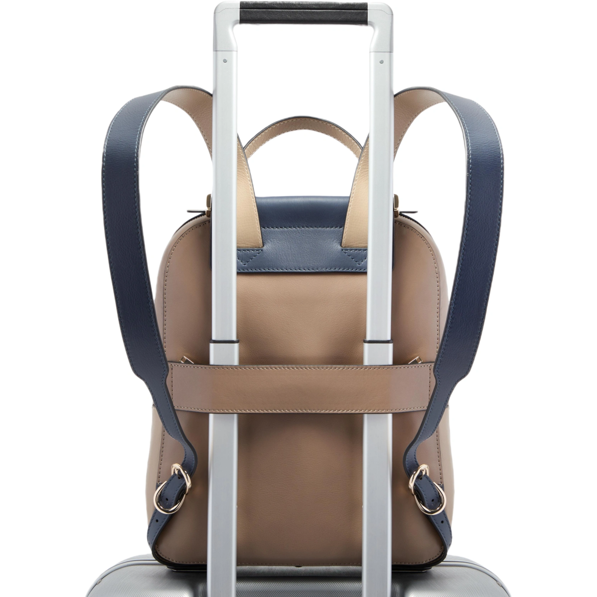 Рюкзак для ноутбука Piquadro Women’s Backpack Beige/Blue (CA5566W92/TOBLU) - фото 5