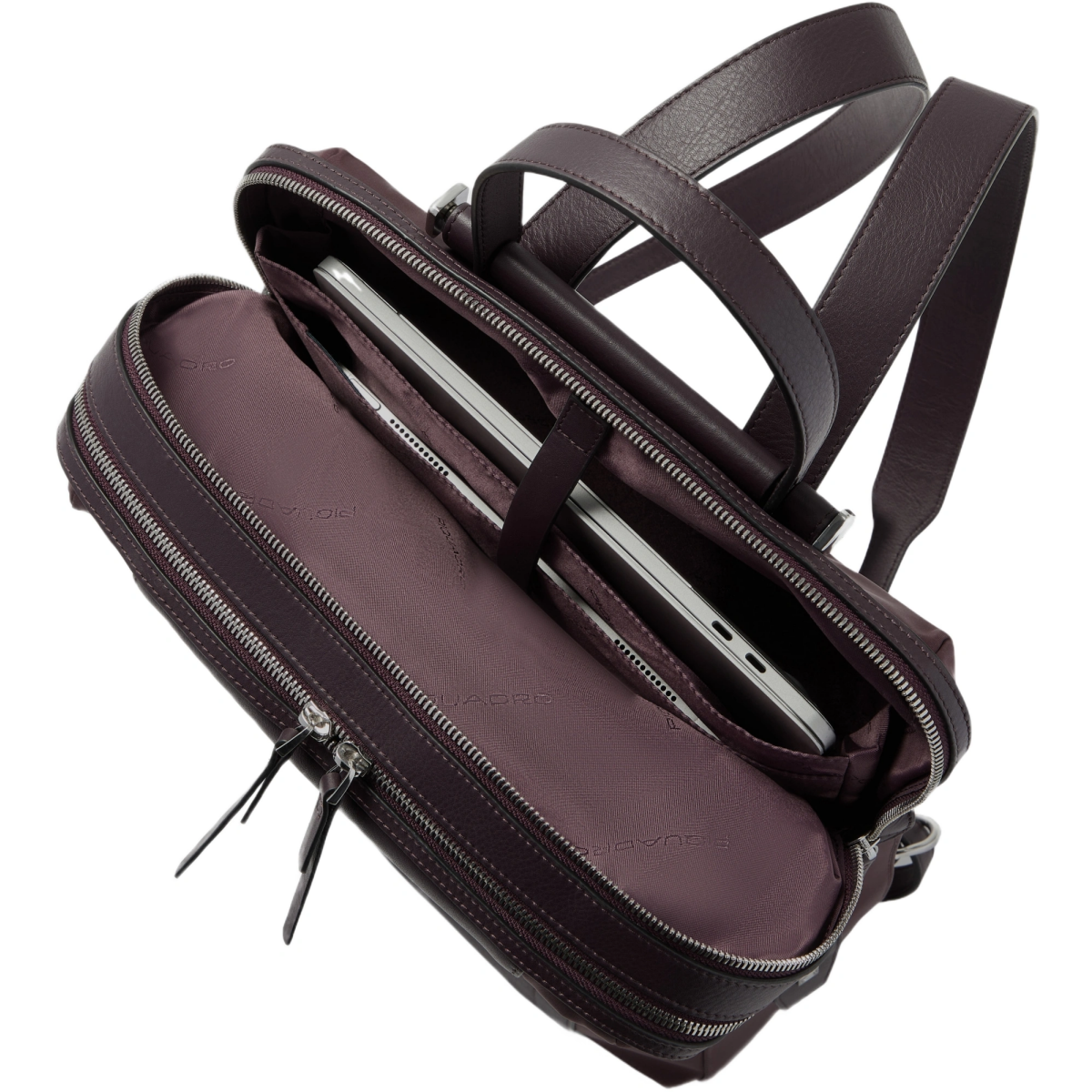 Рюкзак для ноутбука Piquadro Women’s Laptop Backpack 15.6" Burgundy (CA7042W92T/BO2) - фото 4