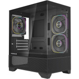 Корпус Powercase Vision Micro M4B Black (CVMM4FHB-A3)
